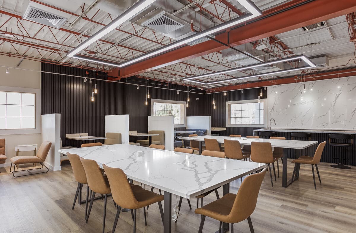 Coworking lounge at The Jade
