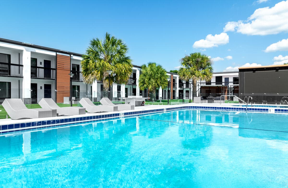 Resort-style pool at The Jade